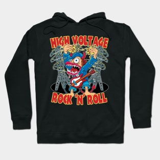 High Voltage Rock N Roll Hoodie